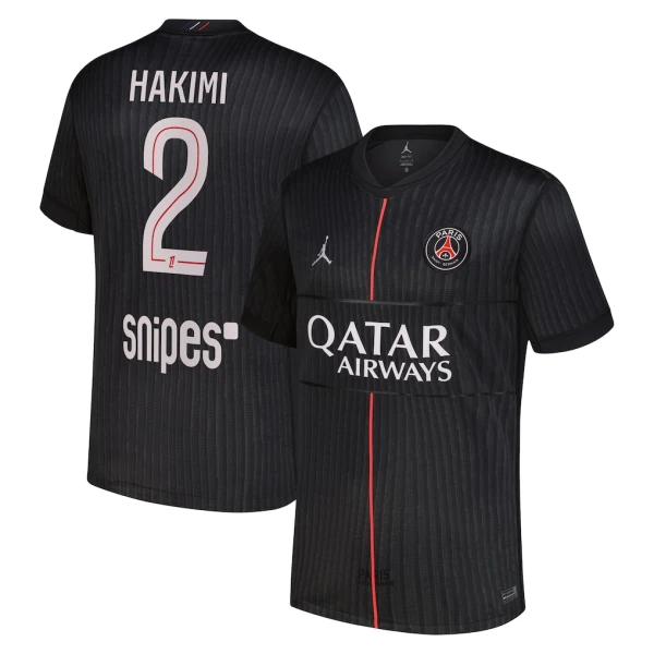 Paris Saint-Germain Achraf Hakimi 2 Vierde Shirt Jordan 25/26