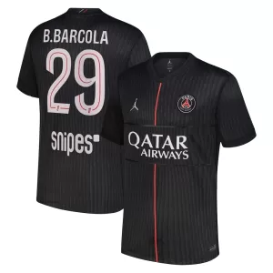 Paris Saint-Germain B. Barcola 29 Vierde Shirt Jordan 25/26