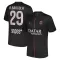 Paris Saint-Germain B. Barcola 29 Vierde Shirt Jordan 25/26