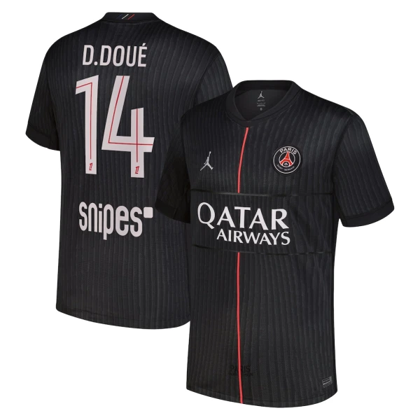 Paris Saint-Germain D. Doue 14 Vierde Shirt Jordan 25/26