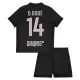 Paris Saint-Germain D. Doue 14 Vierde Tenue Kinderen Jordan 25/26