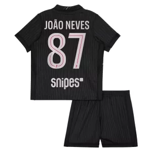 Paris Saint-Germain Joao Neves 87 Vierde Tenue Kinderen Jordan 25/26