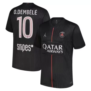 Paris Saint-Germain Ousmane Dembélé 10 Vierde Shirt Jordan 25/26