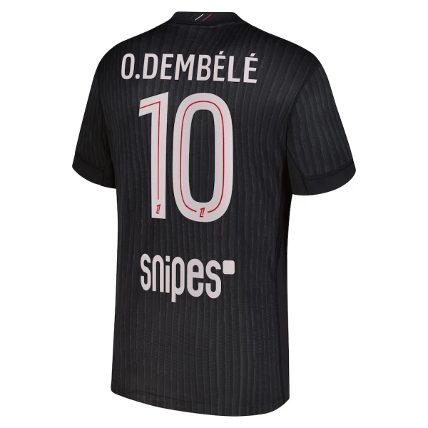 Paris Saint-Germain Ousmane Dembélé 10 Vierde Shirt Jordan 25/26
