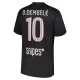 Paris Saint-Germain Ousmane Dembélé 10 Vierde Shirt Jordan 25/26