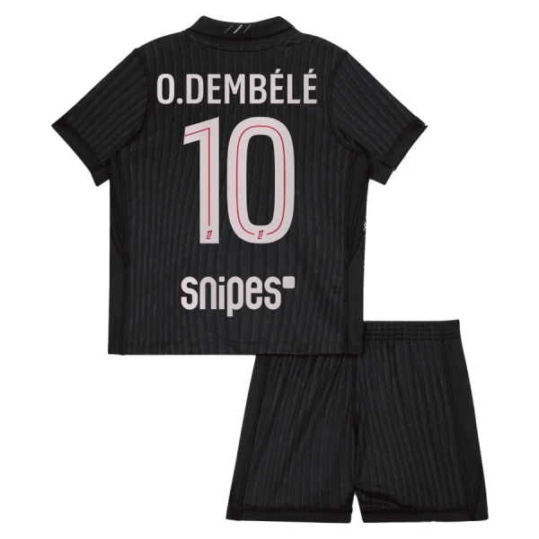 Paris Saint-Germain Ousmane Dembélé 10 Vierde Tenue Kinderen Jordan 25/26