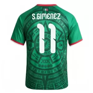Mexico S.Gimenez 11 Thuisshirt WK 2026