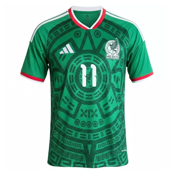 Mexico S.Gimenez 11 Thuisshirt WK 2026