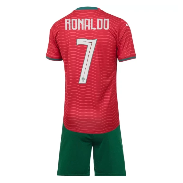 Portugal Cristiano Ronaldo 7 Thuistenue Kinderen WK 2026