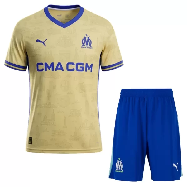 Olympique de Marseille Vierde Tenue Kinderen 25/26