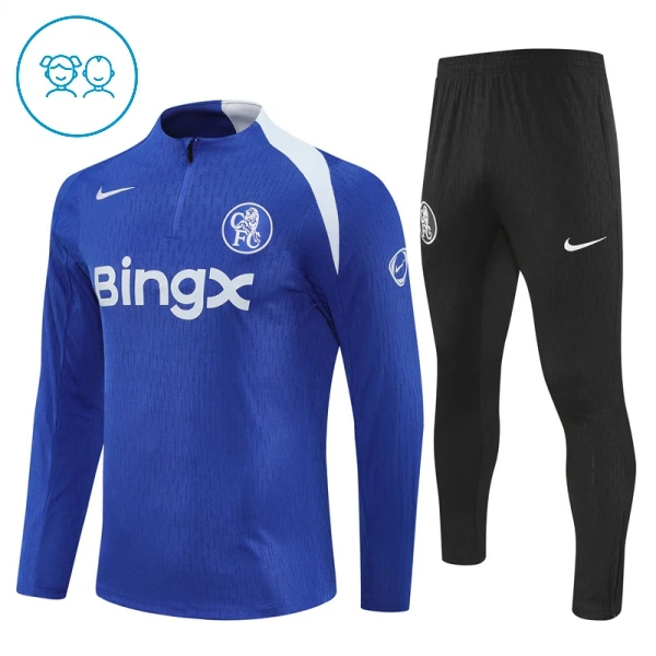 Chelsea Trainingssweaterset Kinderen 25/26 Blauw