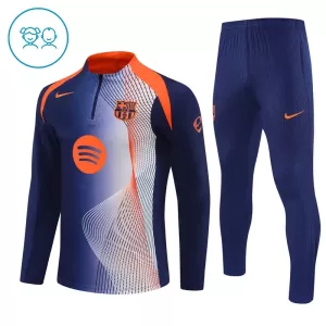 FC Barcelona Trainingssweaterset Kinderen 25/26 Blauw