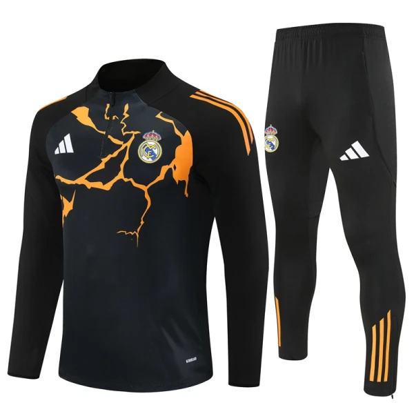 Real Madrid Trainingssweaterset 25/26 Zwart