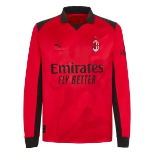 AC Milan Vierde Shirt 25/26 Lange Mouwen