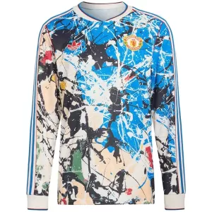 Manchester United Stone Roses Shirt 25/26 Lange Mouwen Speciaal