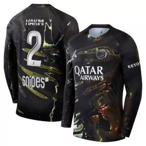 Paris Saint-Germain Achraf Hakimi 2 Night Shirt 25/26 Lange Mouwen