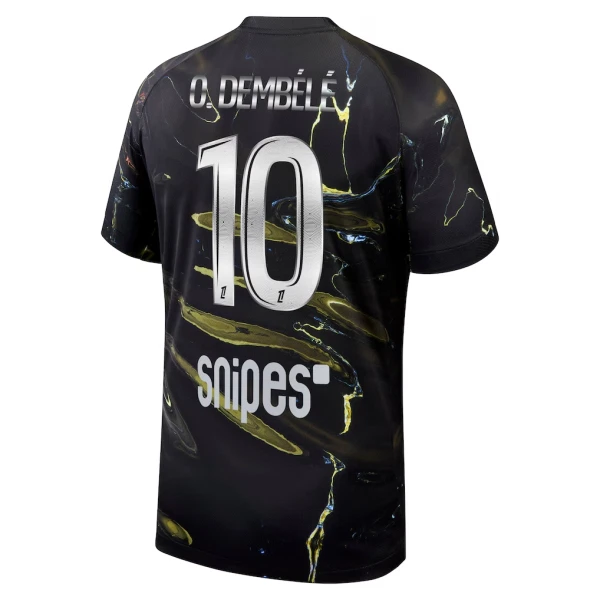 Paris Saint-Germain Ousmane Dembélé 10 Night Shirt 25/26