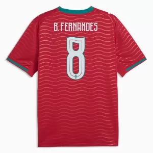 Portugal Bruno Fernandes 8 Thuisshirt WK 2026