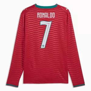 Portugal Cristiano Ronaldo 7 Thuisshirt WK 2026 Lange Mouwen