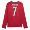 Portugal Cristiano Ronaldo 7 Thuisshirt WK 2026 Lange Mouwen