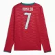 Portugal Cristiano Ronaldo 7 Thuisshirt WK 2026 Lange Mouwen