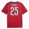 Portugal Nuno Mendes 25 Thuisshirt WK 2026