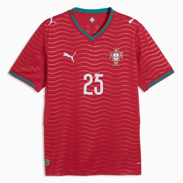 Portugal Nuno Mendes 25 Thuisshirt WK 2026