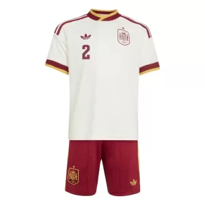 Spanje Carvajal 2 Uittenue Kinderen WK 2026