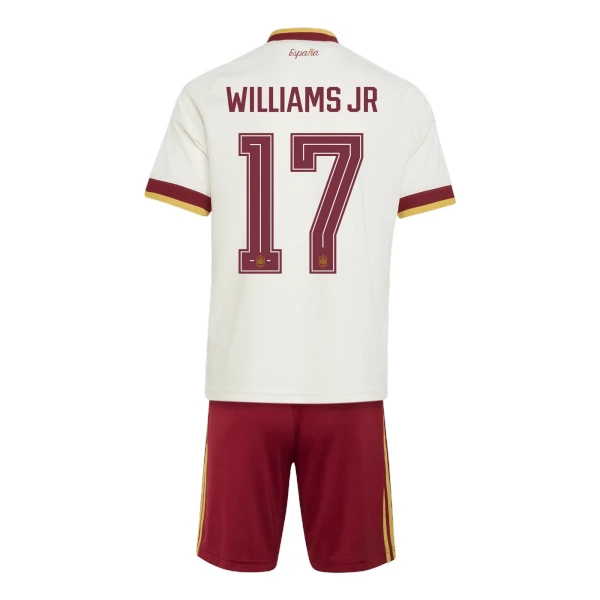 Spanje Williams JR 17 Uittenue Kinderen WK 2026