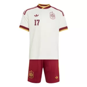 Spanje Williams JR 17 Uittenue Kinderen WK 2026