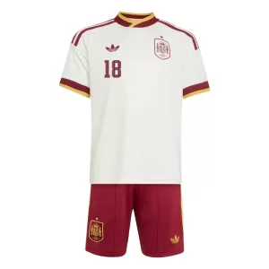 Spanje Zubimendi 18 Uittenue Kinderen WK 2026