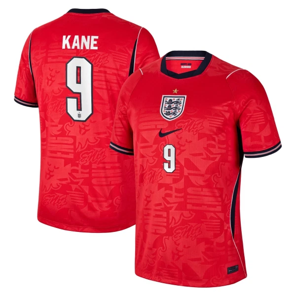 Engeland Harry Kane 9 Uitshirt WK 2026
