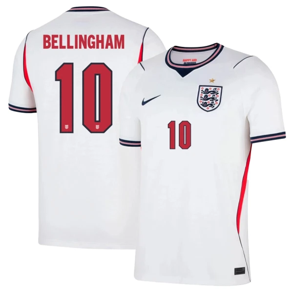 Engeland Jude Bellingham 10 Thuisshirt WK 2026