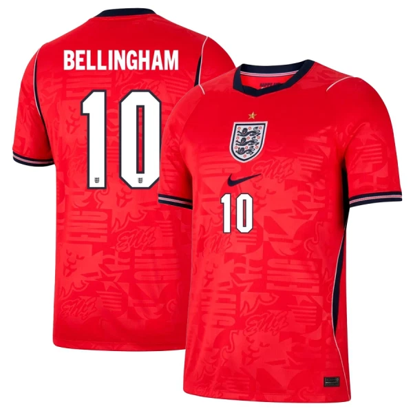 Engeland Jude Bellingham 10 Uitshirt WK 2026