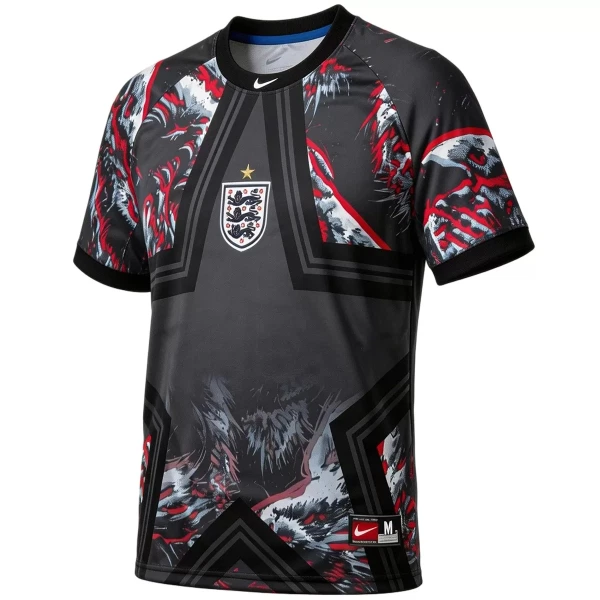 Engeland Lifestyle Doelman Shirt WK 2026 Zwart