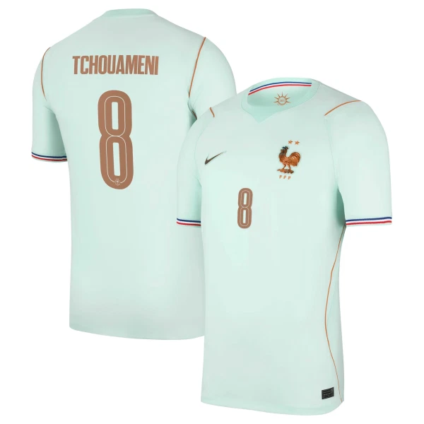 Frankrijk Aurélien Tchouaméni 8 Uitshirt WK 2026