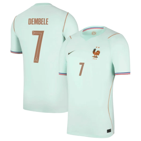 Frankrijk Ousmane Dembélé 7 Uitshirt WK 2026