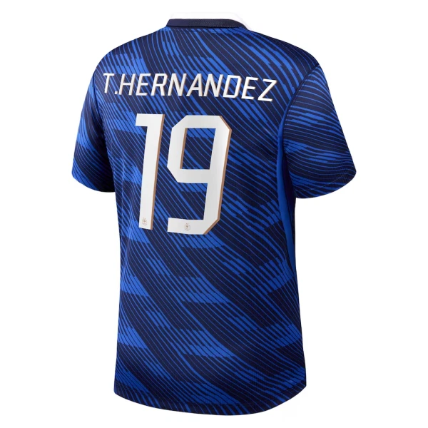 Frankrijk Theo Hernández 19 Thuisshirt WK 2026