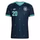 Duitsland Serge Gnabry 20 Uitshirt WK 2026