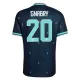 Duitsland Serge Gnabry 20 Uitshirt WK 2026