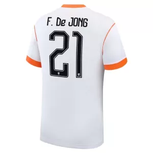 Nederland Frenkie de Jong 21 Uitshirt WK 2026