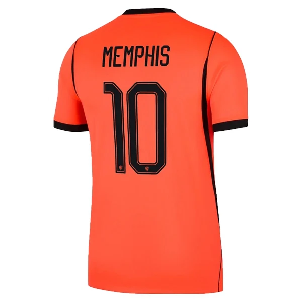 Nederland Memphis Depay 10 Thuisshirt WK 2026