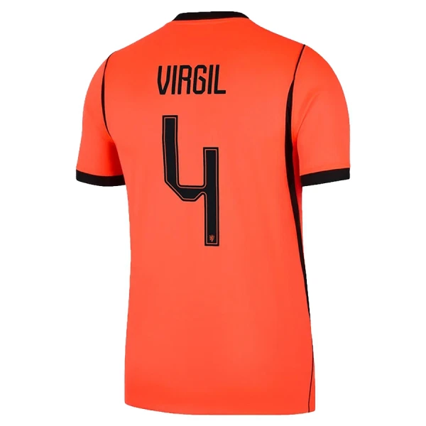 Nederland Virgil van Dijk 4 Thuisshirt WK 2026