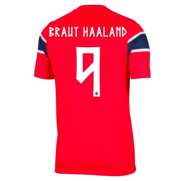 Noorwegen Erling Haaland 9 Thuisshirt WK 2026