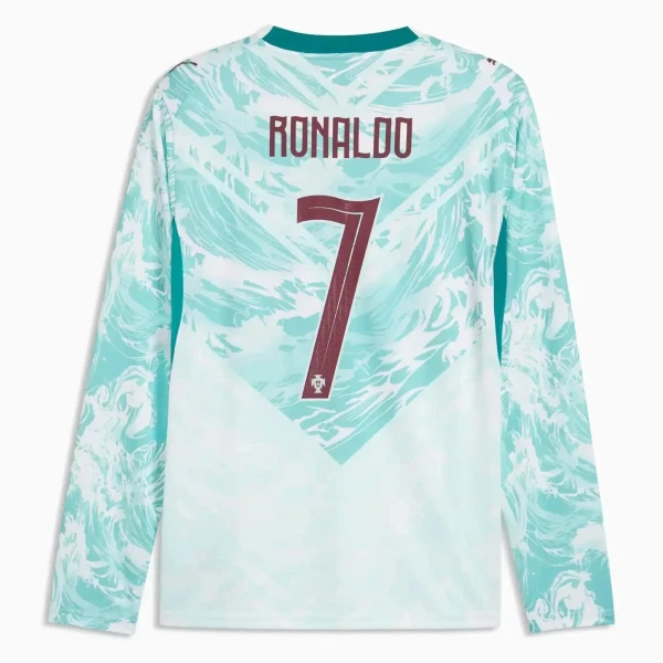Portugal Cristiano Ronaldo 7 Uitshirt WK 2026 Lange Mouwen