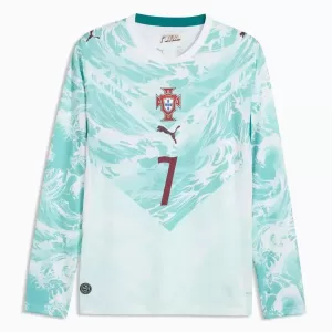 Portugal Cristiano Ronaldo 7 Uitshirt WK 2026 Lange Mouwen