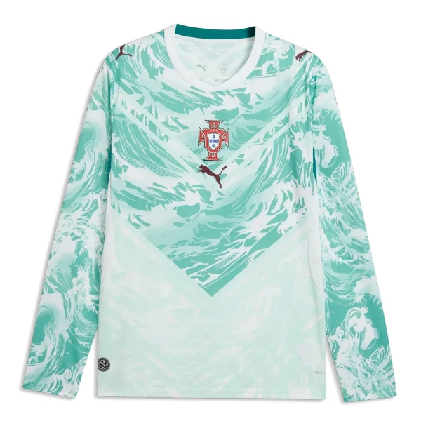 Portugal Uitshirt WK 2026 Lange Mouwen