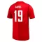 Canada Alphonso Davies 19 Thuisshirt WK 2026