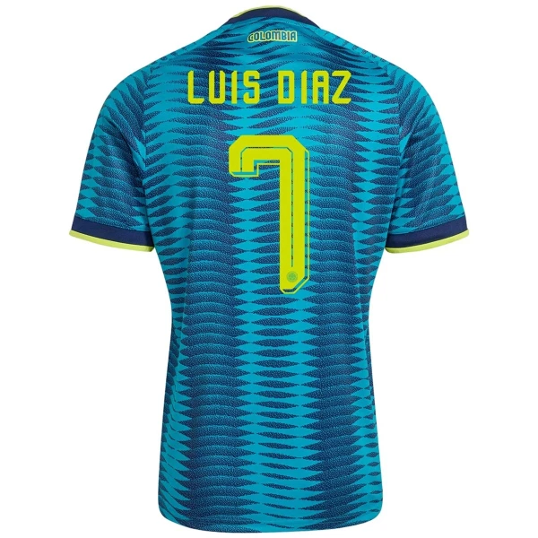 Colombia Luis Díaz 7 Uitshirt WK 2026