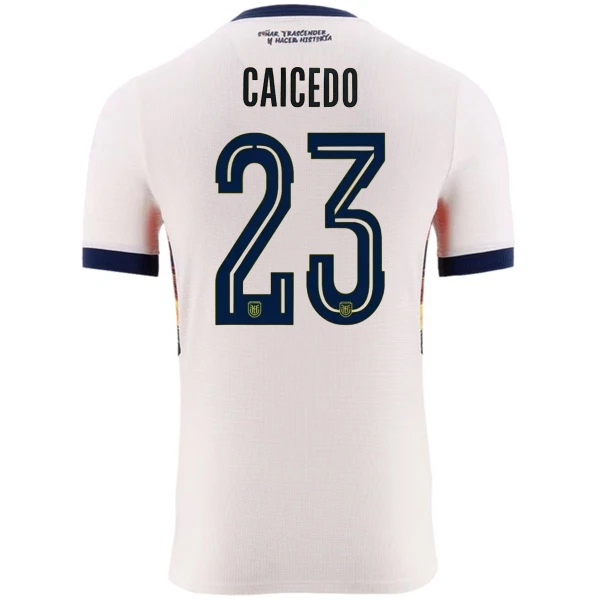 Ecuador Moisés Caicedo 23 Derde Shirt WK 2026